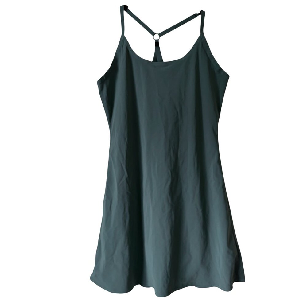 Outdoor Voices The Exercise Dress (Evergreen) - Size Medium